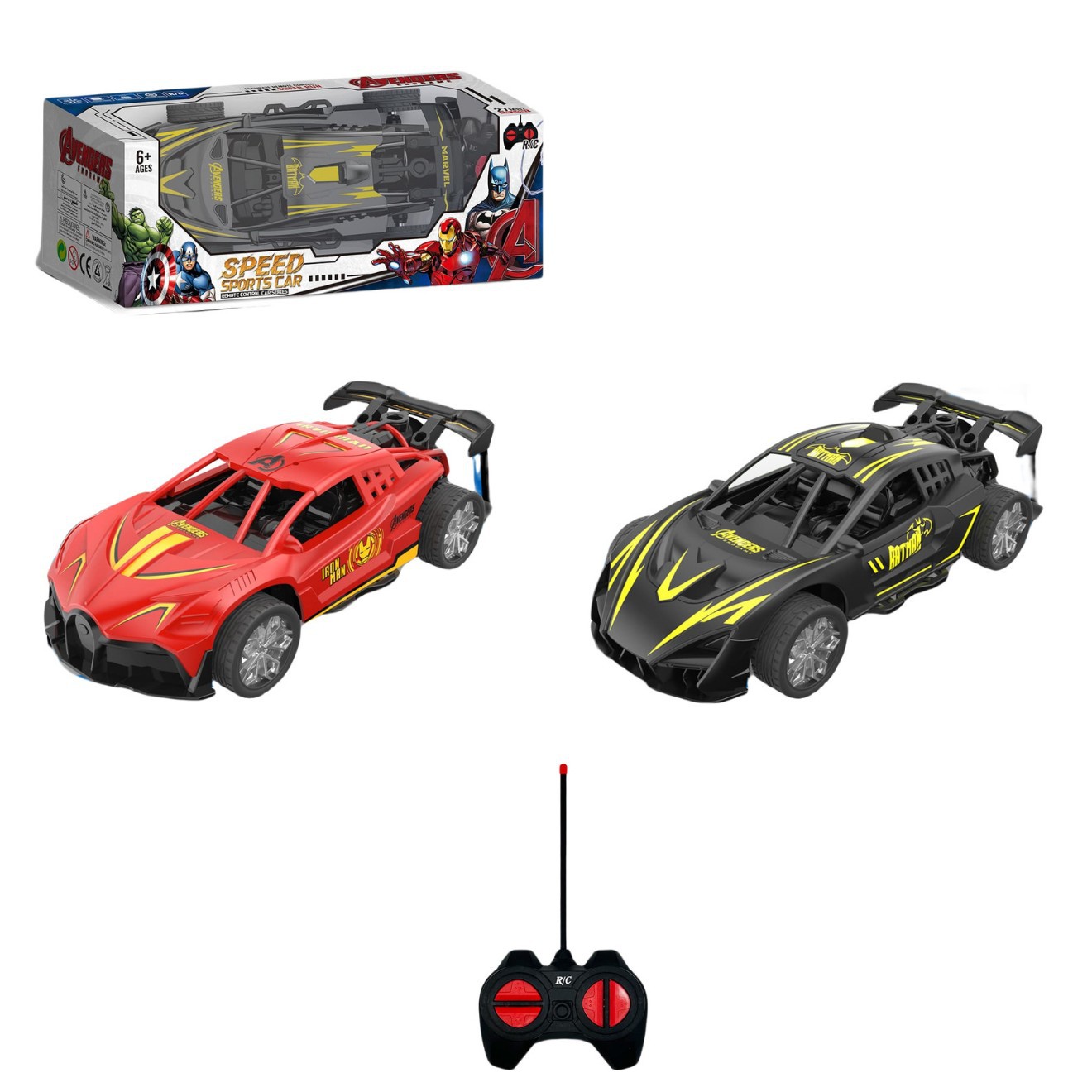 Niños casa de juegos spray inercial luz sonido modelo eléctrico coche de juguete coche de carreras coche deportivo muestra regalo en caja