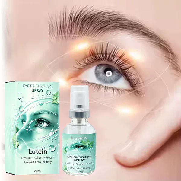 Cross-Border Amazon Lutein Eye Care Spray Moisturizing, Hydrating, Soothing, Brightening Skin, Nourishing Eye Area Essence