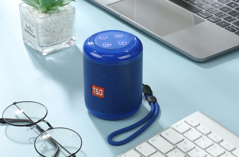 Transfronterizo TG519 altavoz Bluetooth portátil al aire libre TWS tarjeta de conexión subwoofer regalo creativo mini sonido