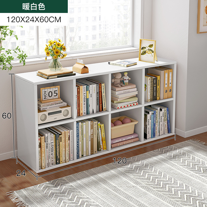 Estante de estantería Gabinete de rejilla de piso a techo Sala de estar Gabinete simple Gabinete de almacenamiento de libros multicapa Librería de lectura