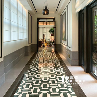 Natural Marble Mosaic Tiles Pool Fish Pond Tiles Antique Background Wall Stickers Bathroom Bathroom