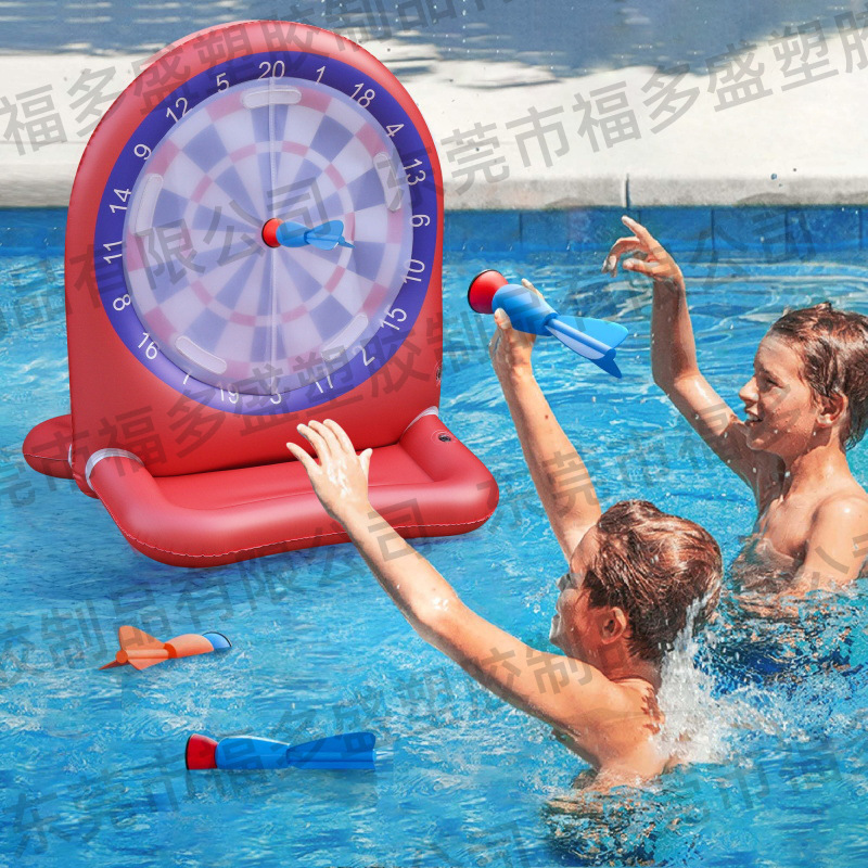 Inflatable Throwing Game Target Water Inflatable Dart Football Shooting Dart Board Sticky Kidsren's Throwing Toy