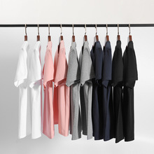 全棉夏季休闲t恤短袖加logo纯棉男士上衣新疆棉男装批发休闲时尚