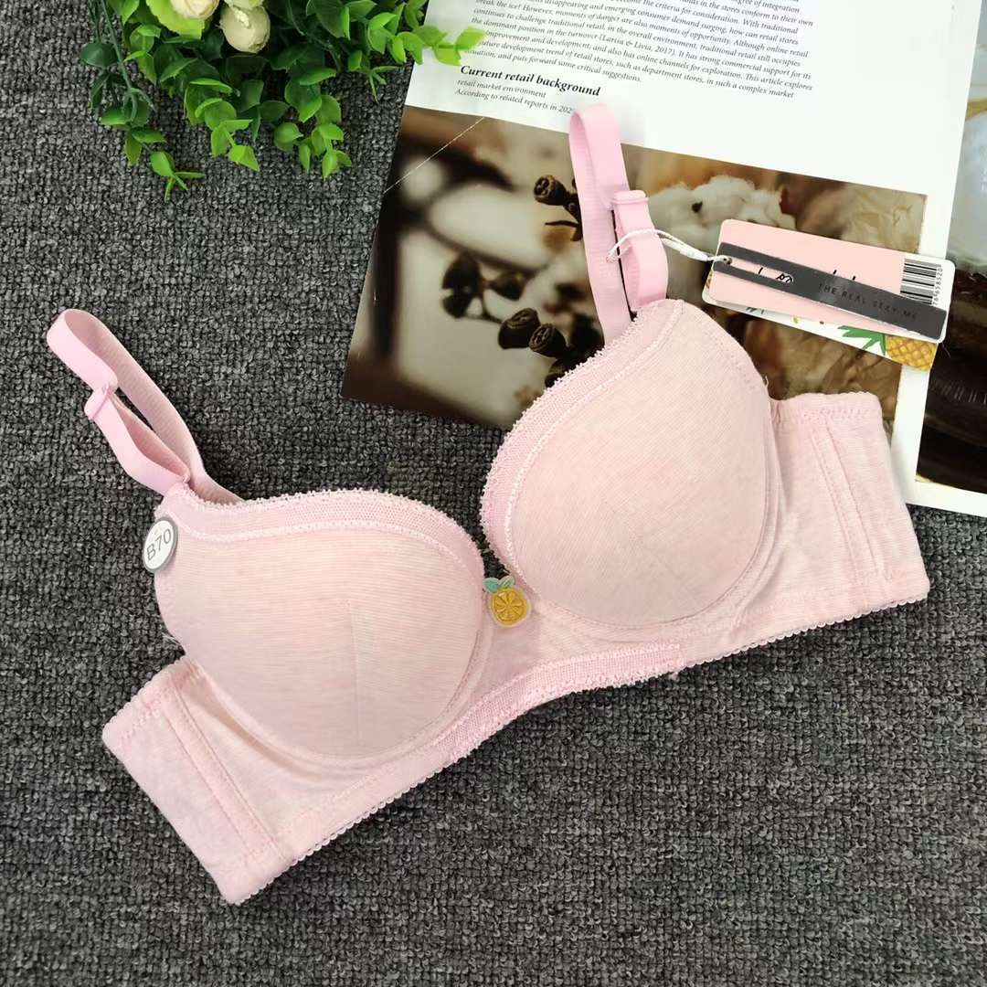 Filipino brillante sujetador ropa interior sin costuras medio grueso de alta calidad se reunieron multi-color multi-tamaño sujetador inalámbrico al por mayor