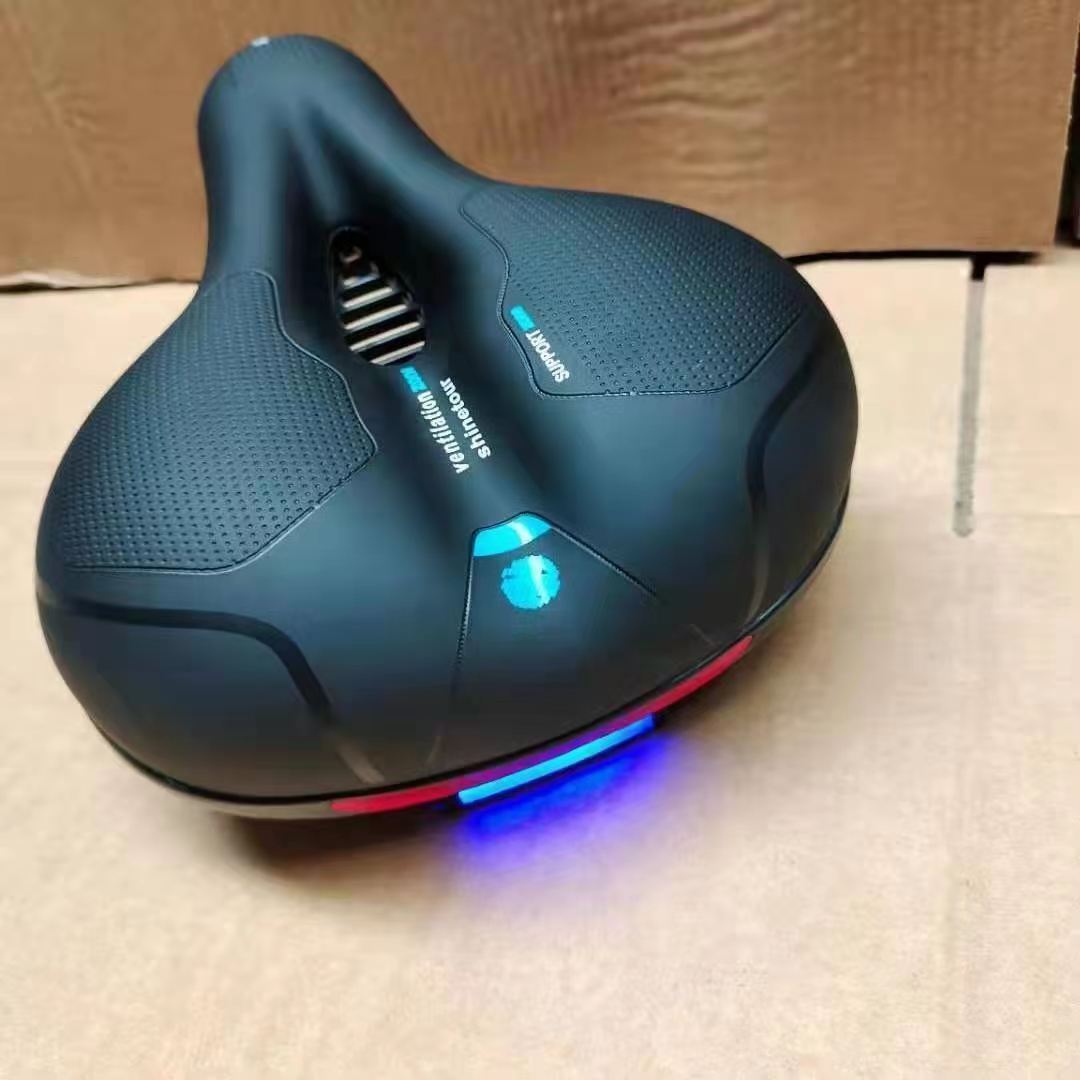 Asiento trasero grande para bicicleta de montaña, cojín ergonómico, accesorio de ciclismo cómodo