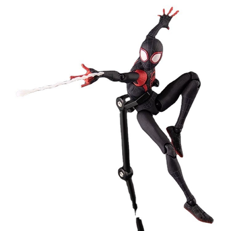 Marvel SHF Spider -Man Parallel Universe 2 Capital Cosmic Miles Move Box Model Model