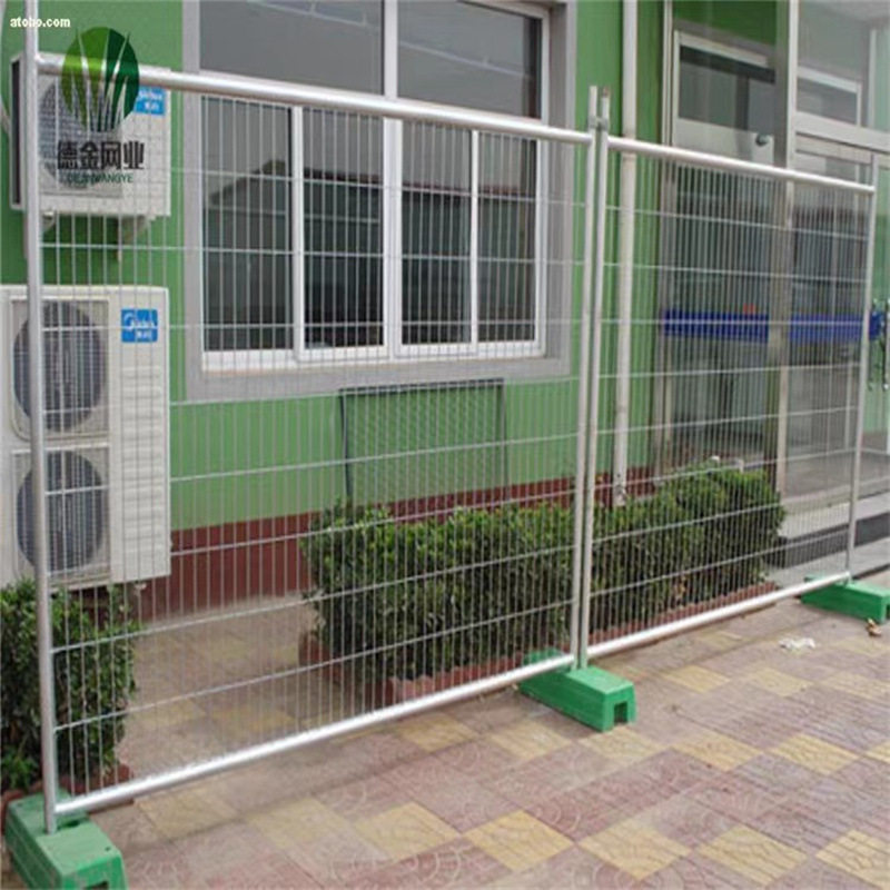 可移动围栏 临时护栏 锌钢栅栏 会场广场临时围挡临时栅栏隔离栅