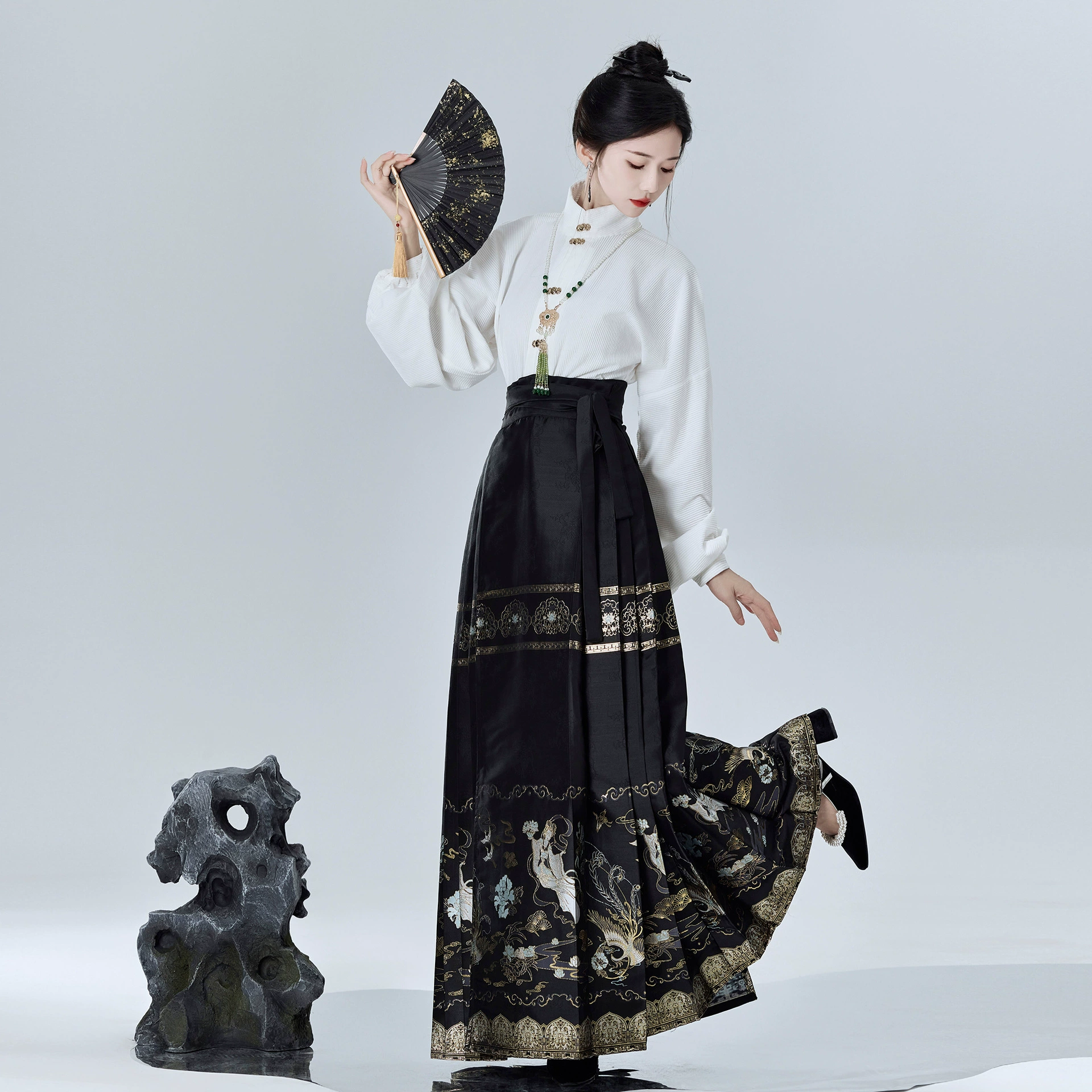 The new golden horse noodle skirt is shipped ~~~