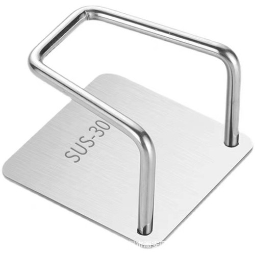 Stainless steel kitchenware sink holder, wire brush, scouring pad, spoon and spatula storage and draining rack, no drilling required