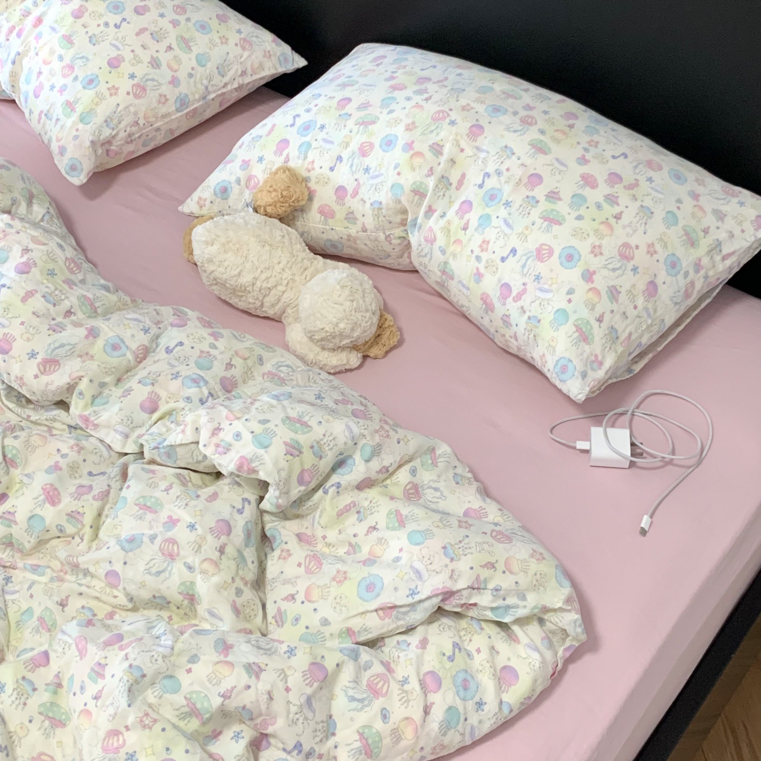 스타 해파리 파우더(헤링본 시트)