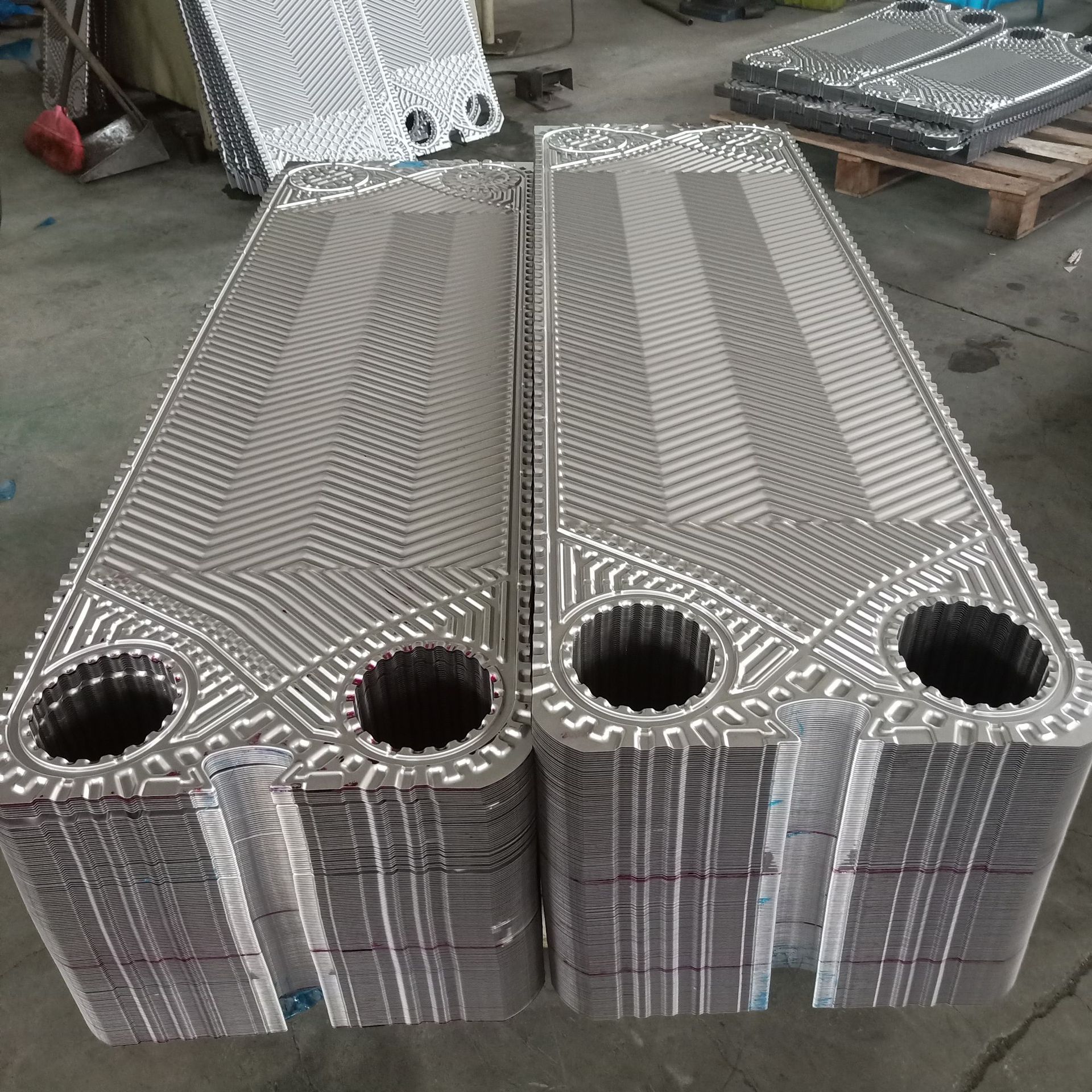 厂家A VT80 NBR密封胶垫 316L不锈钢板片 0.5mm/0.6mm板片