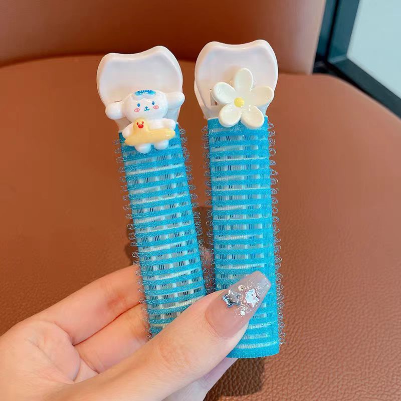 前髪ふんわり神器髪根っこふんわりクリップ頭上ヘアクリップサンリオ固定無痕怠け者定型カール女性|undefined