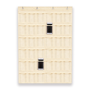 Transparent Mobile Phone Storage Bag Hanging Bag Kindergarten Pick-Up Card Bag Mobile Phone Bag Hanging Wall Storage Bag Tymy
