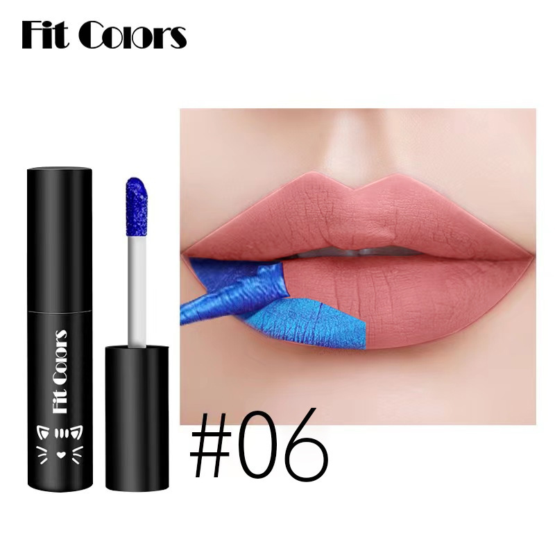 Fit Colors Peel-off lip gloss matte finish with a base color, a cross-border Amazon bestseller undefined
