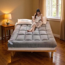 学生床垫宿舍垫子简约纯色磨毛床垫家用榻榻米床褥垫宾馆酒店床垫