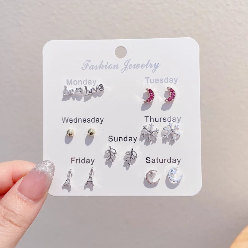 44 juegos de siete piezas y 11 modelos