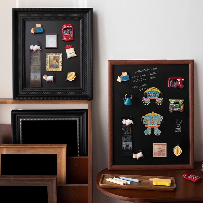Magnetic Blackboard Refrigerator Magnet Photo Frame Cosmetics Storage National Museum of China Phoenix Crown Display Polaroid Photo Badge Bar Frame Magnetic Blackboard Refrigerator Magnet Photo Frame Cosmetics Storage National Museum of China Phoenix Crown Display Polaroid Photo Badge Bar Frame