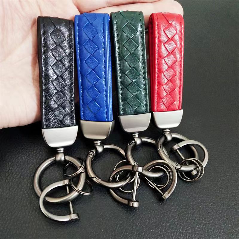 Simple Style Rhombus Pu Leather Zinc Alloy Women's Bag Pendant Keychain display picture 3