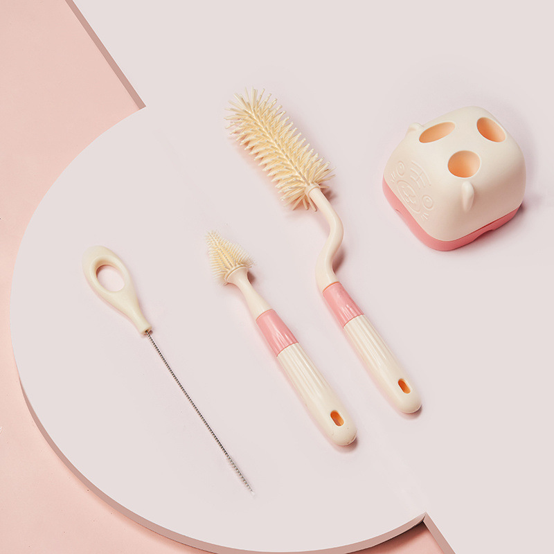 Bottle Beige Brush Set de 4 piezas ☆