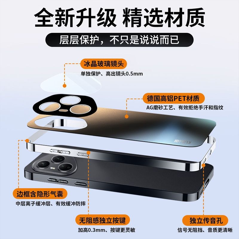 适用荣耀400Pro手机壳全包防摔荣耀400低价高级感轻薄散热保护套p|undefined