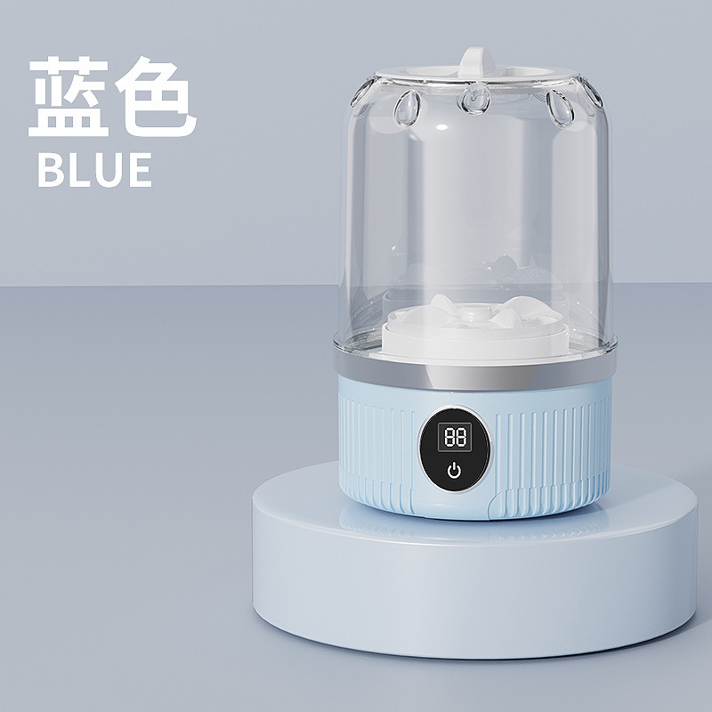 新款无线充电迷你洗衣机内衣内裤专用小型洗衣机全自动便携清洗机|undefined