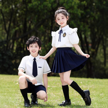 六一儿童合唱演出服幼儿园毕业照班服夏季小学生朗诵比赛表演服装