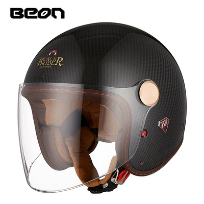 Men and Women, Electric Vehicle | Motosiklet kaskı (dəbilqə) - glossy-carbon-fiber-3k-m