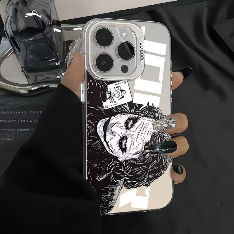 Nuevo payaso genial para iPhone 16 funda para teléfono móvil Apple 15promax/14 anti-caída 13pro12 Europa y América