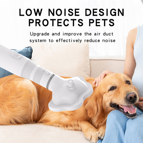 Cross-border pet cleaning and beauty comb hair dryer three-in-one cat and dog hair removal massage drying hair dryer comb