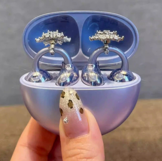 スノーフレークイヤリングアクセサリーニッチ宮殿スタイルライト高級ハイエンドアクセサリー中古ヴィンテージジュエリーイヤリング卸売|undefined