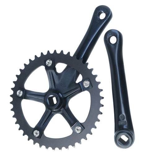 Bicycle square hole crank mountain bike road bike non-integrated aluminum alloy chainring 130BCD chainring 39t44T
