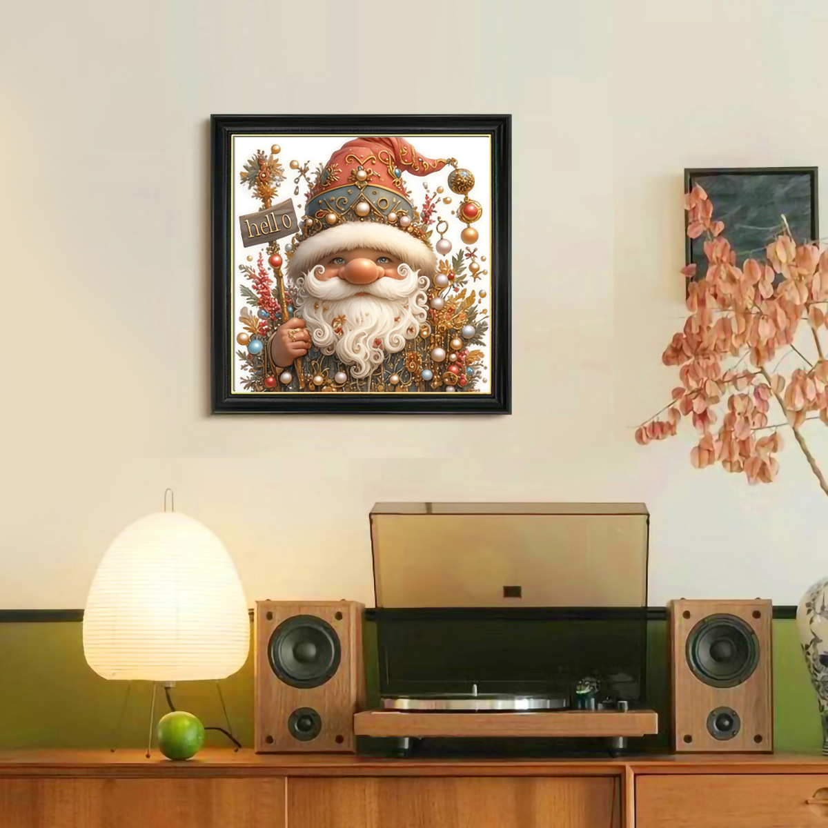 Pintura de diamantes hecha a mano, éxito de ventas transfronterizo, manualidad DIY antiestrés de enano, decoración del hogar al por mayor.