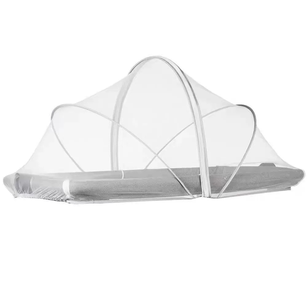 Mosquiteros para bebés Cama de cuna plegable Cama de bebés Tent Zipper Mosquito Cover Baby