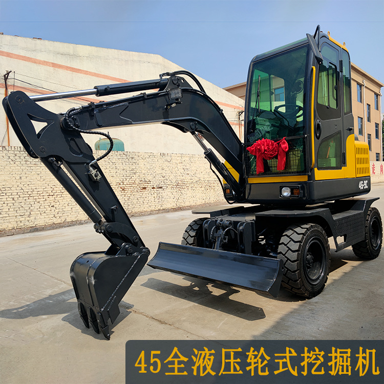 3.5t履带式液压挖掘机 铲土挖土机 建筑工地铲挖机 外贸出口