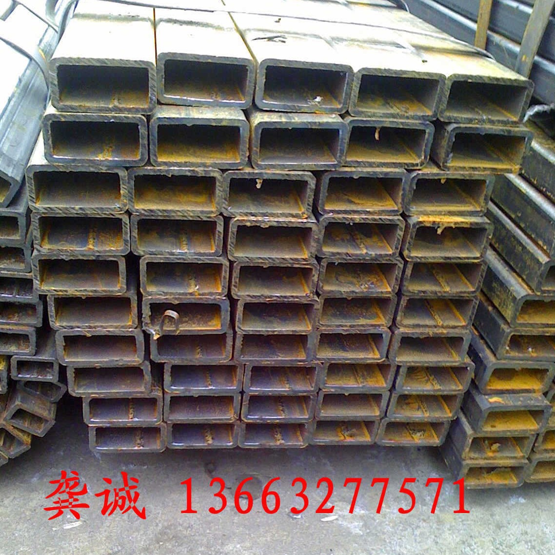 Q235B方管厂家80*200*5-6矩形管立柱配件 南京120*200*8方管厂家