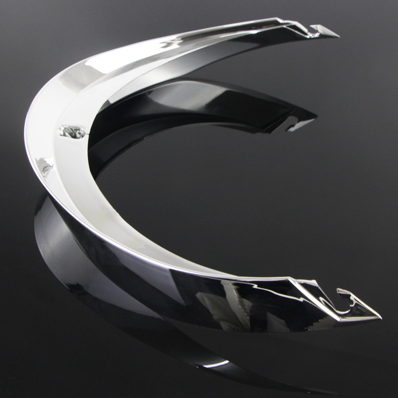 Gprr Motorcycle Helmet Tail Wing Compatible with Pista/Corsar Racing Helmets, Cool Spoiler for Men and Women, Large Motorcycle Tail Wing
