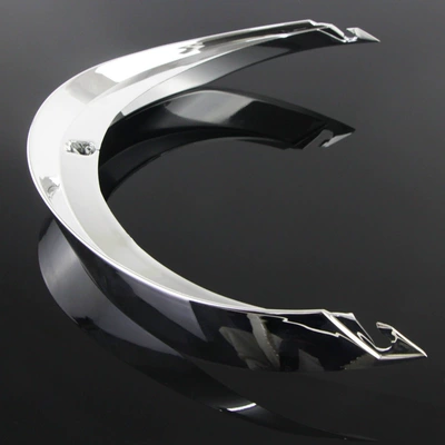 Dəbilqə (Kaska) aksesuarları | Electroplated Silver Goggles Motorcycle - round-tail-silver-electroplated