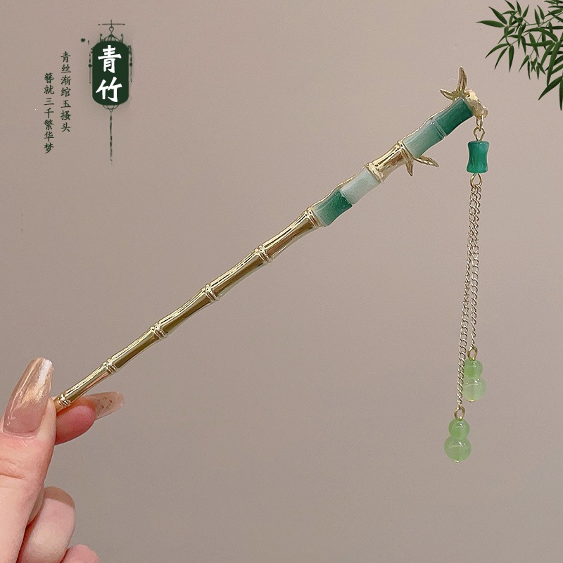 El estilo de alta sensación de miniatura caballo falda clip de cabello nuevo estilo chino tocado antiguo clip de cabello estilo nacional clip de cabello paso de cabello para mujeres image 27