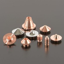 D28激光喷嘴单双层迪能系列铜嘴高速光纤切割机零配件割嘴喷头