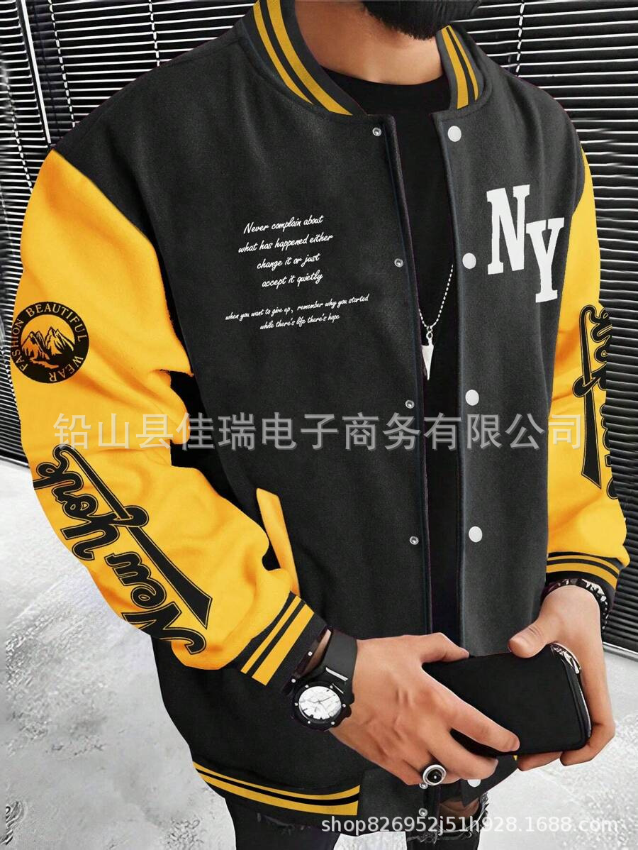 TEMU Aliexpress Amazon MLB americano moda chaqueta chaqueta cardigán hombre debe comprar chaqueta image 16