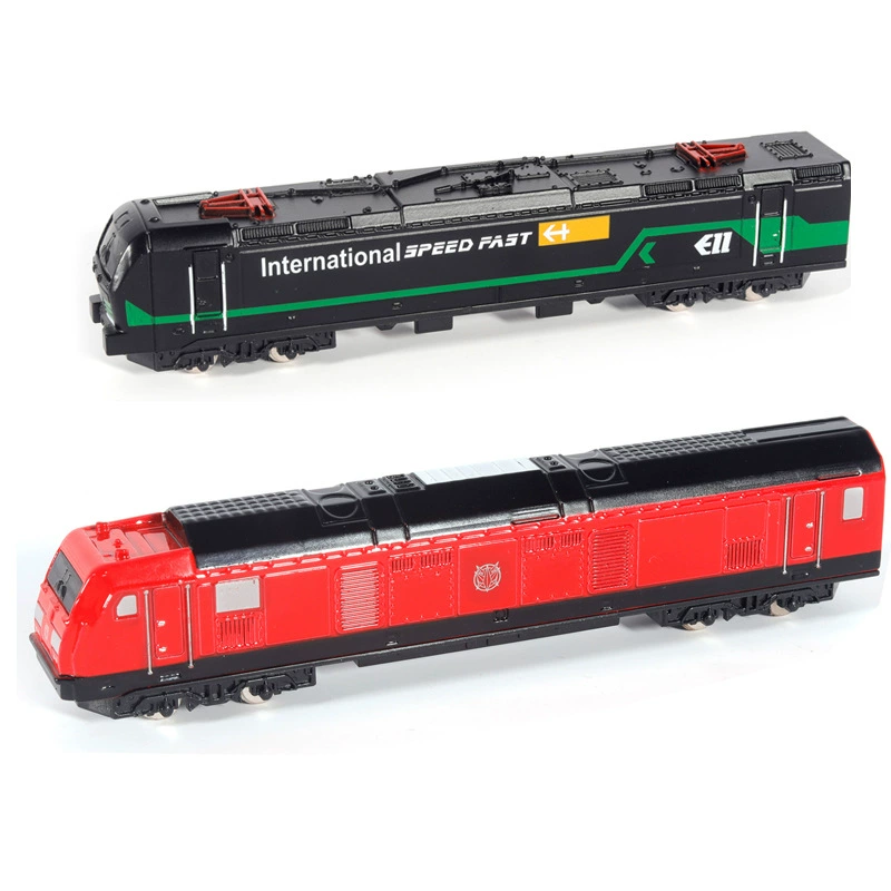 Alloy car, realistic car model, train, toy, metal minifigure