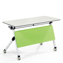 批发折叠桌培训桌椅组合会议桌现代可移动拼接多功能商用折叠桌