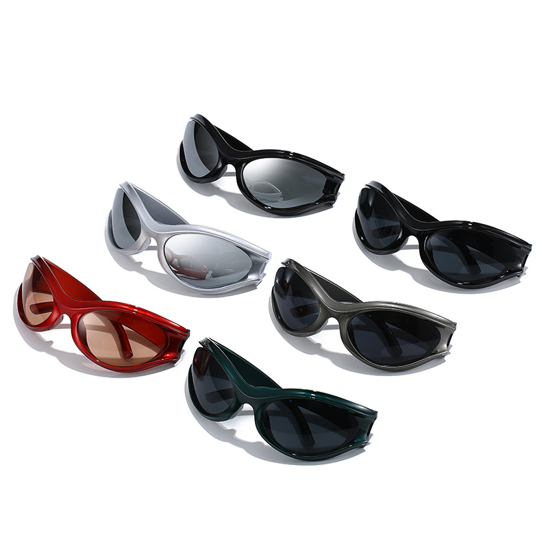 Y2k sport zonnebril voor dames winddichte fietsbril trendy_voghion.com