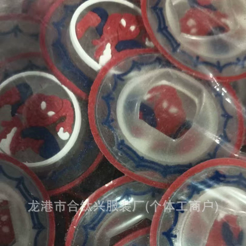 Cartoon waterproof electronic rubber bag accessory, children's clothing