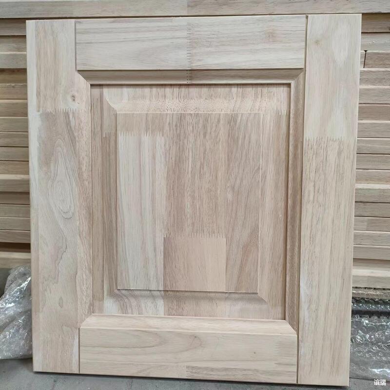 Door Panel Solid Wood Door Panel Anti-Corrosion Wood Solid Wood Rubber Wood Cabinet Door Rough Cabinet Door Bookcase Door According to Drawing