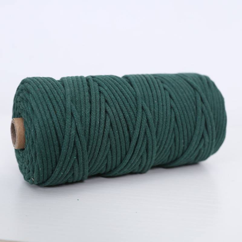 多规格彩色2mm3mm4mm材料手工艺品编织绳子手工手搓编织绳子棉绳|undefined