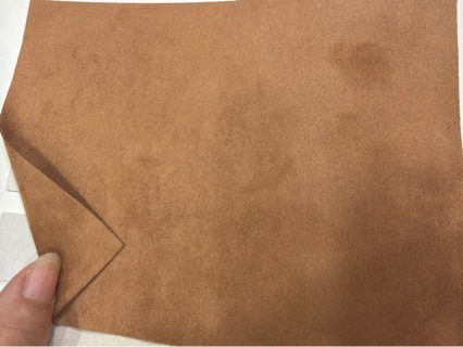 High-end Argentara double-sided sheepskin suede fabric for car interiors, electric vehicle sunshade roof fabric, headrest and lumbar support