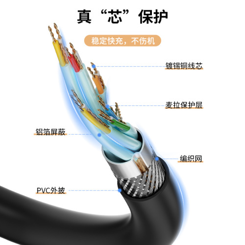 type-c to micro usb Android otg complementary charging cable mobile phone copy data cable suitable for Xiaomi 5/6 connection