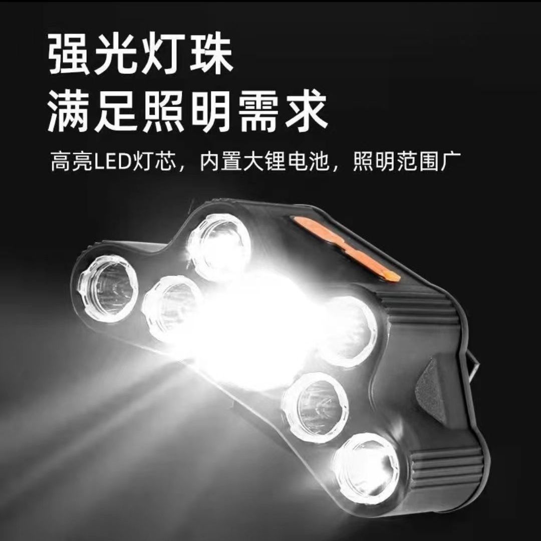 Transfronterizo multifuente de luz luz de alto brillo faro de luz de alta intensidad perla de luz de alta intensidad multiajuste al aire libre faro de trabajo de emergencia