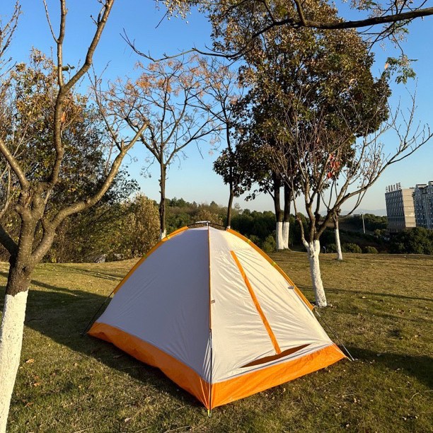 모닝스타 야외 텐트 캠핑파크 캠핑 방수 2인용